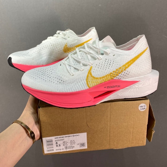 Tênis Nike Air Zoom X Vaporfly Next%3 White Pink
