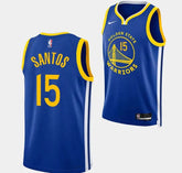Regata NBA Golden State Warriors Icon Edition 23/24 Gui Santos Azul