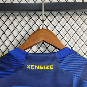 Camisa Boca Juniors Home 2023/24 - Adidas Torcedor Masculina - Azul/Amarela