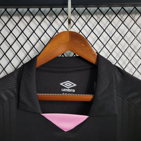 Camisa Fluminense Goleiro 2023/24 - Umbro Torcedor Masculina - Preta/Rosa